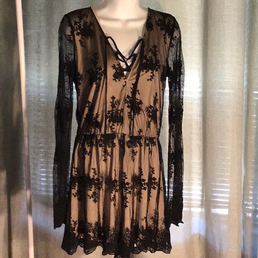 Women’s lace romper, one piece